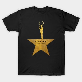 HANNIBAL: An American Cannibal (gold Wendigo) T-Shirt